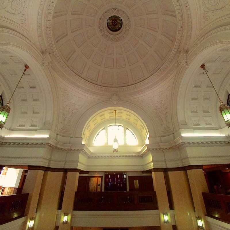 国立科学博物館　日本館のドーム型天井