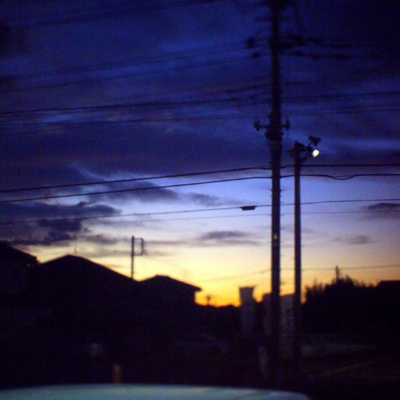 夕暮れ