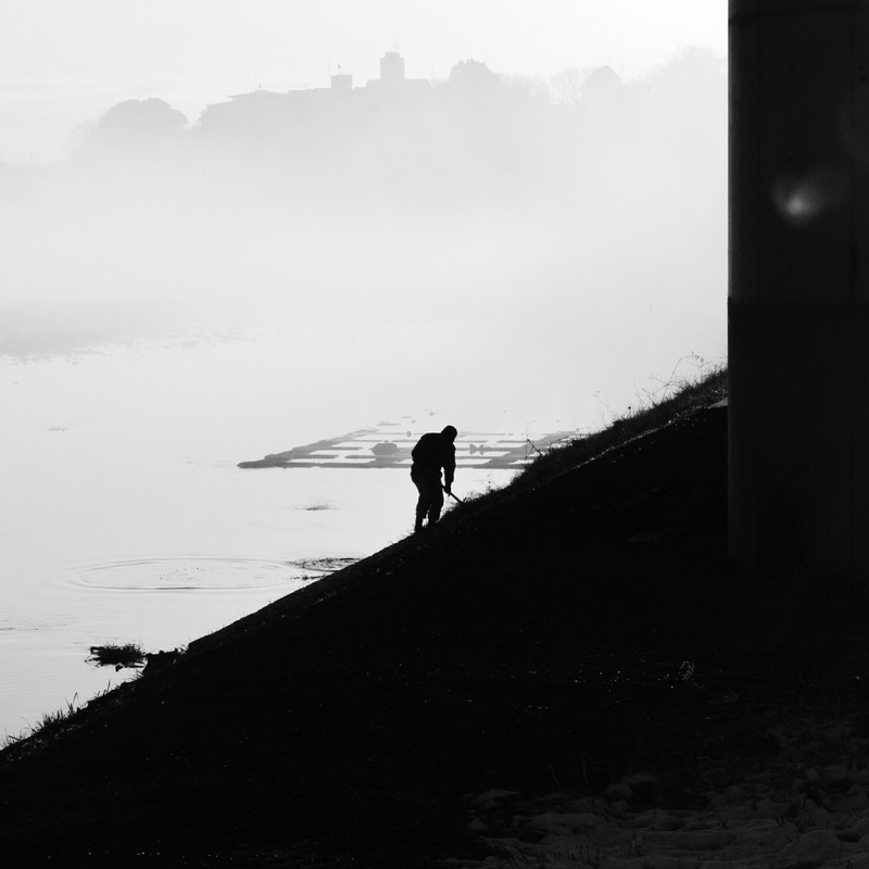 朝霧の投影