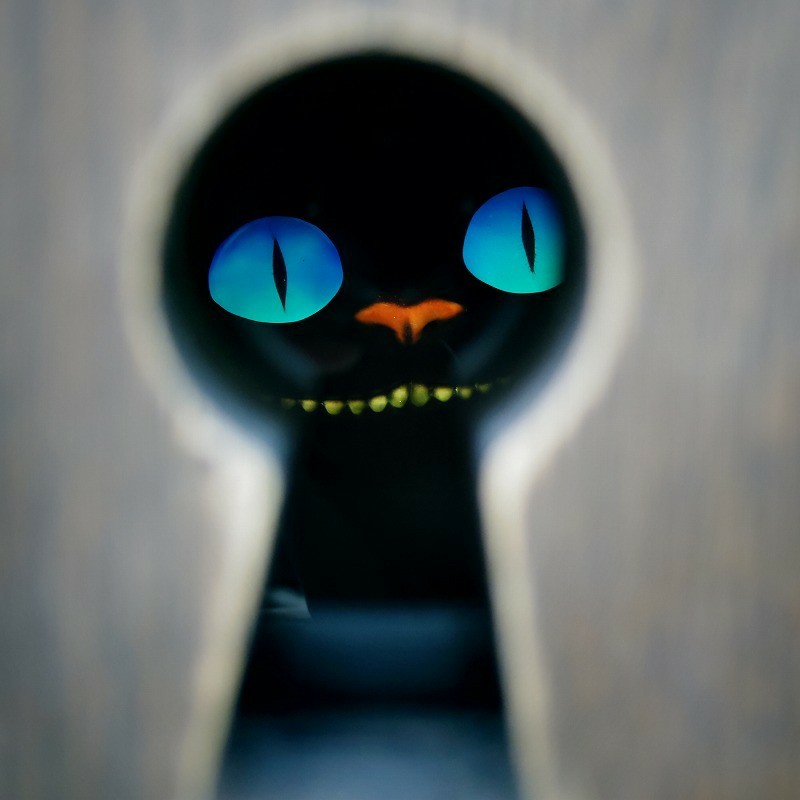 鍵穴の中のチェシャ猫