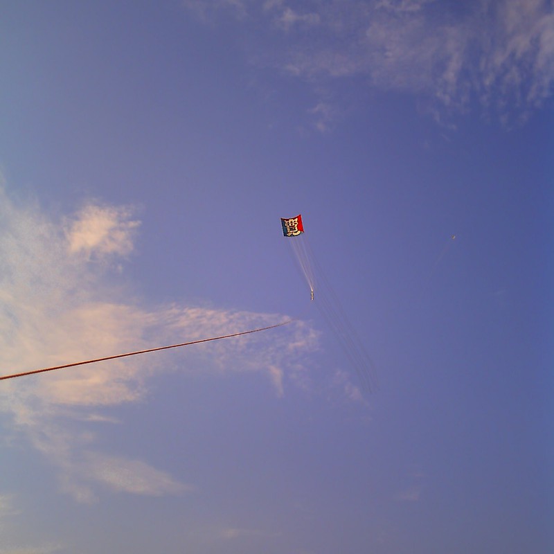 夏空の凧